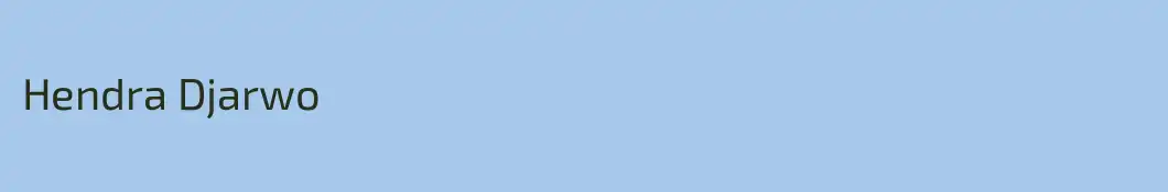 Hendra Djarwo